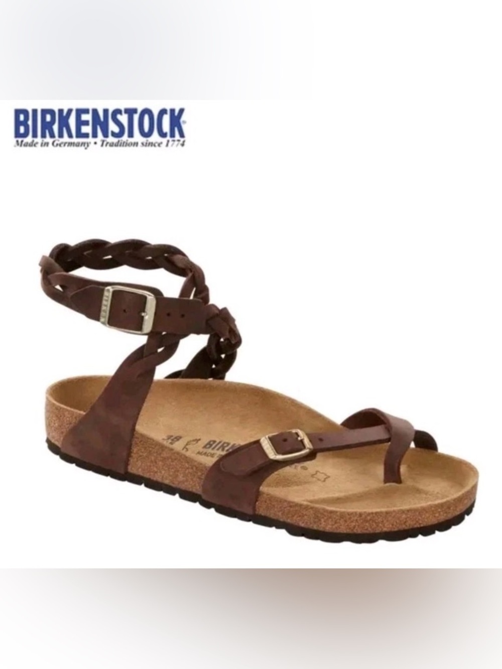 Birkenstock Braided Yara women’s size 7 New with slight defect
